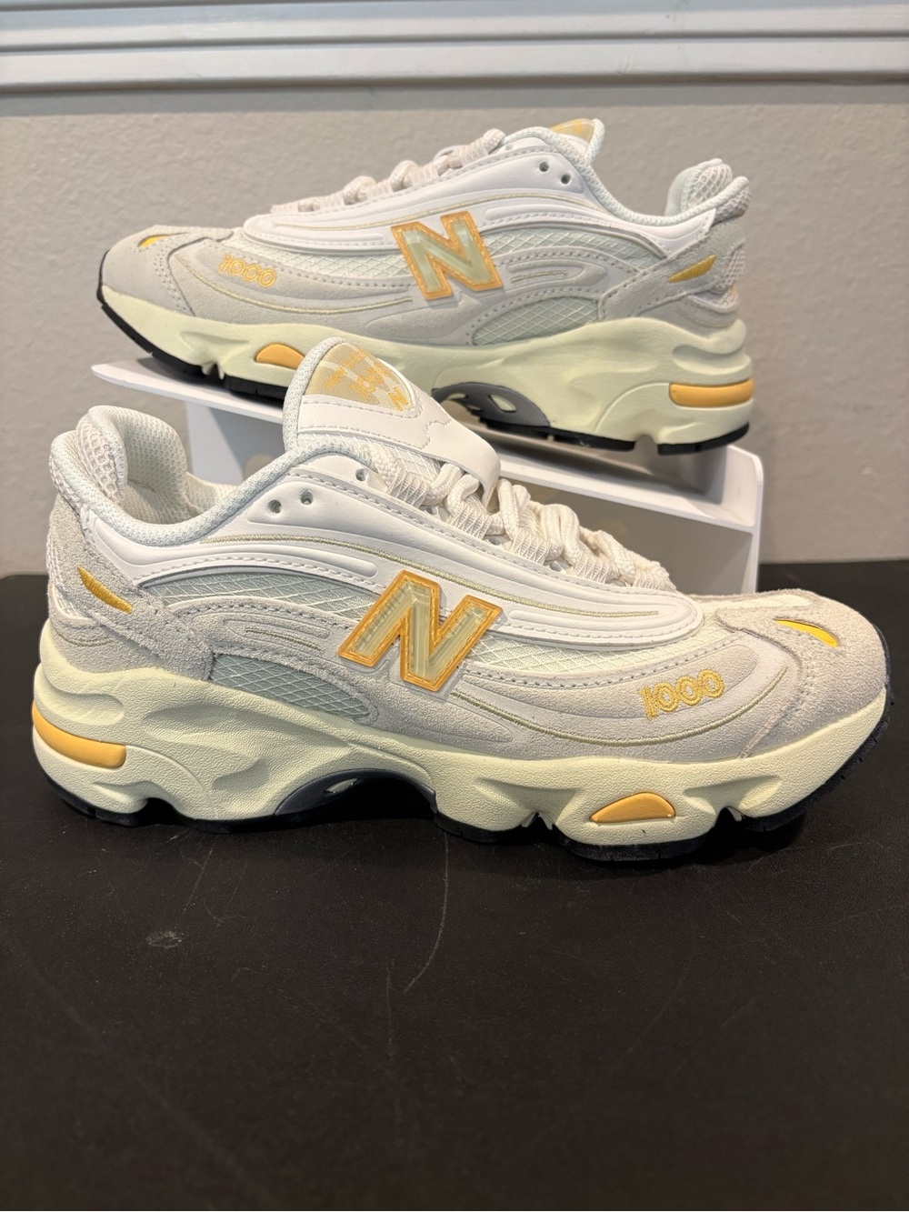 New Balance NB 1000 Women Grey/White Running Sneakers M1000FLM Sz 6.5 New In Box - Picture 1 of 10